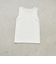 リブスクエアネックタンクトップ