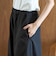 【再入荷/新色登場】ポリツイルコクーンパンツ（インフルエンサー紹介アイテム）