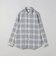 楽はおりオンブレチェックシャツ【ストレッチ、防シワ】