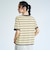 マルチボーダー 半袖サマーニット