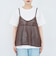 【再入荷 / 新色登場 / セットアイテム】クロシェキャミセットT