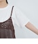 【再入荷 / 新色登場 / セットアイテム】クロシェキャミセットT