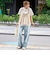 【再入荷 / 新色登場 / セットアイテム】クロシェキャミセットT