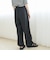 【接触冷感】リネンレーヨン ベイカーワイドパンツ（WEB限定サイズあり）