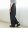 【接触冷感】リネンレーヨン ベイカーワイドパンツ（WEB限定サイズあり/インフルエンサー紹介アイテム）