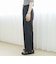【接触冷感】リネンレーヨン ベイカーワイドパンツ（WEB限定サイズあり）