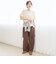 【接触冷感】リネンレーヨン ワイドストレートパンツ（WEB限定サイズあり/インフルエンサー紹介アイテム）