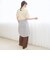 【接触冷感】リネンレーヨン ワイドストレートパンツ（WEB限定サイズあり/インフルエンサー紹介アイテム）