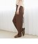 【接触冷感】リネンレーヨン ワイドストレートパンツ（WEB限定サイズあり/インフルエンサー紹介アイテム）