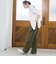 【接触冷感】リネンレーヨン ワイドストレートパンツ（WEB限定サイズあり/インフルエンサー紹介アイテム）