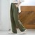 【接触冷感】リネンレーヨン ワイドストレートパンツ（WEB限定サイズあり/インフルエンサー紹介アイテム）