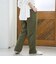 【接触冷感】リネンレーヨン ワイドストレートパンツ（WEB限定サイズあり/インフルエンサー紹介アイテム）
