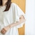 【UVカット・接触冷感】WELLTECT（ウェルテクト）USAコットン フレアスリーブ Tシャツ（インフルエンサー紹介アイテム）
