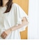 【UVカット・接触冷感】WELLTECT（ウェルテクト）USAコットン フレアスリーブ Tシャツ（インフルエンサー紹介アイテム）