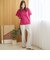 【UVカット・接触冷感】WELLTECT（ウェルテクト）USAコットン フレアスリーブ Tシャツ（インフルエンサー紹介アイテム）
