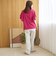 【UVカット・接触冷感】WELLTECT（ウェルテクト）USAコットン フレアスリーブ Tシャツ（インフルエンサー紹介アイテム）