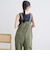 コットンリップストップサロペット