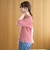 メロークルーネック リブ半袖ゆるTシャツ