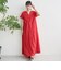 【MARKET（マーケット）】スキッパーフレンチスリーブワンピース