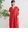 【MARKET（マーケット）】スキッパーフレンチスリーブワンピース