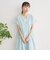 【MARKET（マーケット）】スキッパーフレンチスリーブワンピース