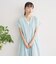 【MARKET（マーケット）】スキッパーフレンチスリーブワンピース