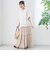 【MARKET（マーケット）】袖フリルピンタックブラウス