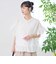 【MARKET（マーケット）】袖フリルピンタックブラウス