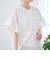 【MARKET（マーケット）】袖フリルピンタックブラウス