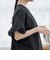 【MARKET（マーケット）】袖フリルピンタックブラウス