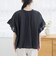 【MARKET（マーケット）】袖フリルピンタックブラウス
