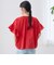 【MARKET（マーケット）】袖フリルピンタックブラウス