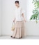 【MARKET（マーケット）】 レースティアードスカート