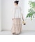 【MARKET（マーケット）】 レースティアードスカート