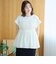 シアードッキング ギャザーフレンチスリーブTシャツ