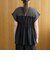 シアードッキング ギャザーフレンチスリーブTシャツ