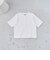 メローヘンリーネック リブ半袖ゆるTシャツ