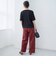 メローヘンリーネック リブ半袖ゆるTシャツ