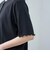 メローヘンリーネック リブ半袖ゆるTシャツ
