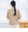 メローヘンリーネック リブ半袖ゆるTシャツ