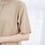 メローヘンリーネック リブ半袖ゆるTシャツ