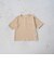 メローヘンリーネック リブ半袖ゆるTシャツ