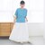 メローヘンリーネック リブ半袖ゆるTシャツ