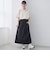 【接触冷感/UVカット】C.mt 撥水ラップデザインフレアスカート