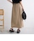 【接触冷感/UVカット】C.mt 撥水ラップデザインフレアスカート
