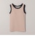 カップ付き マルチボーダータンクトップ