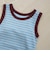 カップ付き マルチボーダータンクトップ