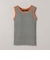 カップ付き マルチボーダータンクトップ