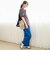 【定番/接触冷感/UVカット】イージービューティーワイドパンツ（WEB限定サイズあり）
