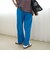 【定番/接触冷感/UVカット】イージービューティーワイドパンツ（WEB限定サイズあり）
